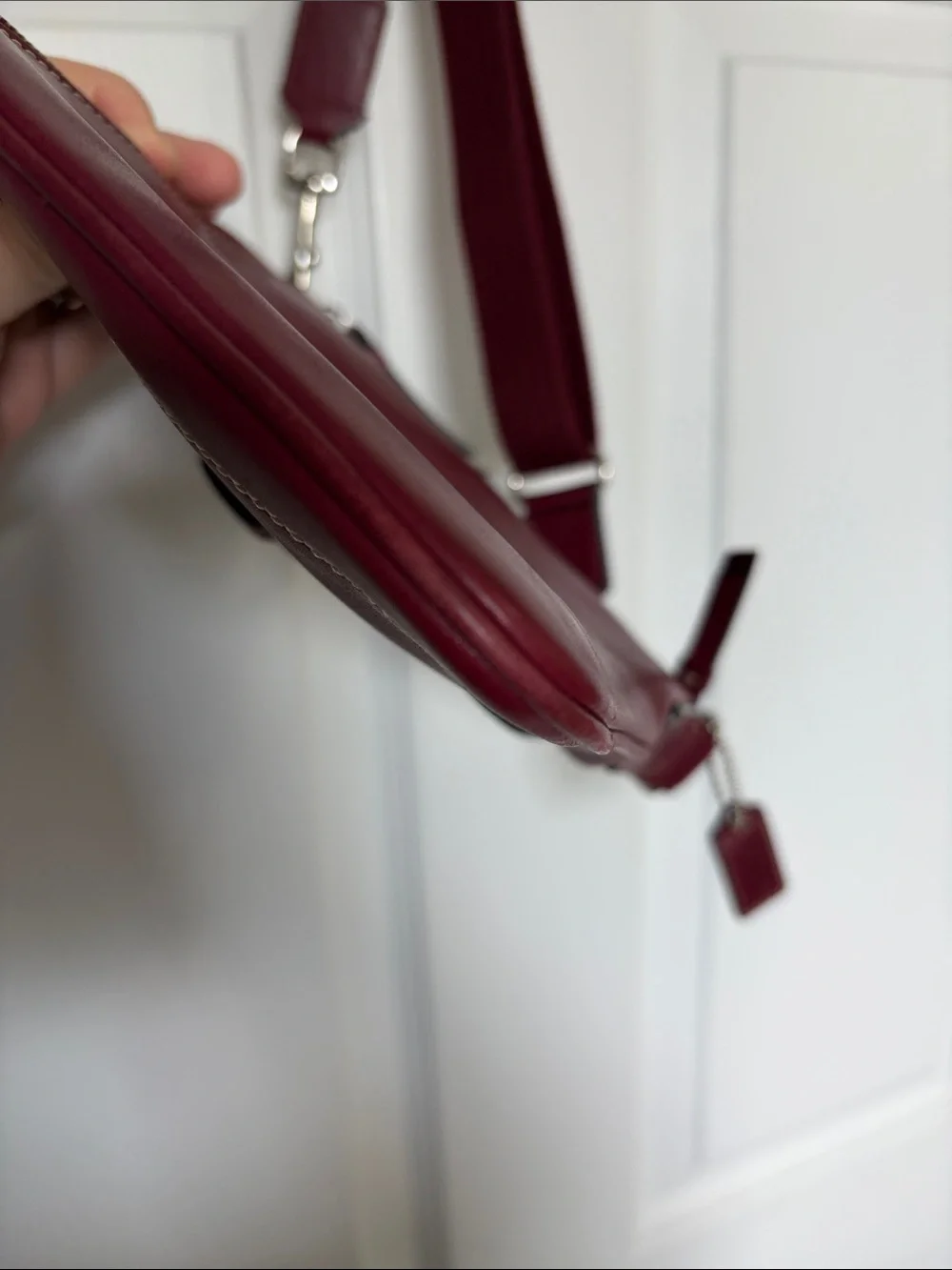 Coach Hampton Vintage Burgandy Crossbody